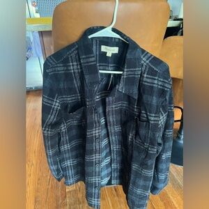 Madewell Mens M Black Flannel (New with tags)